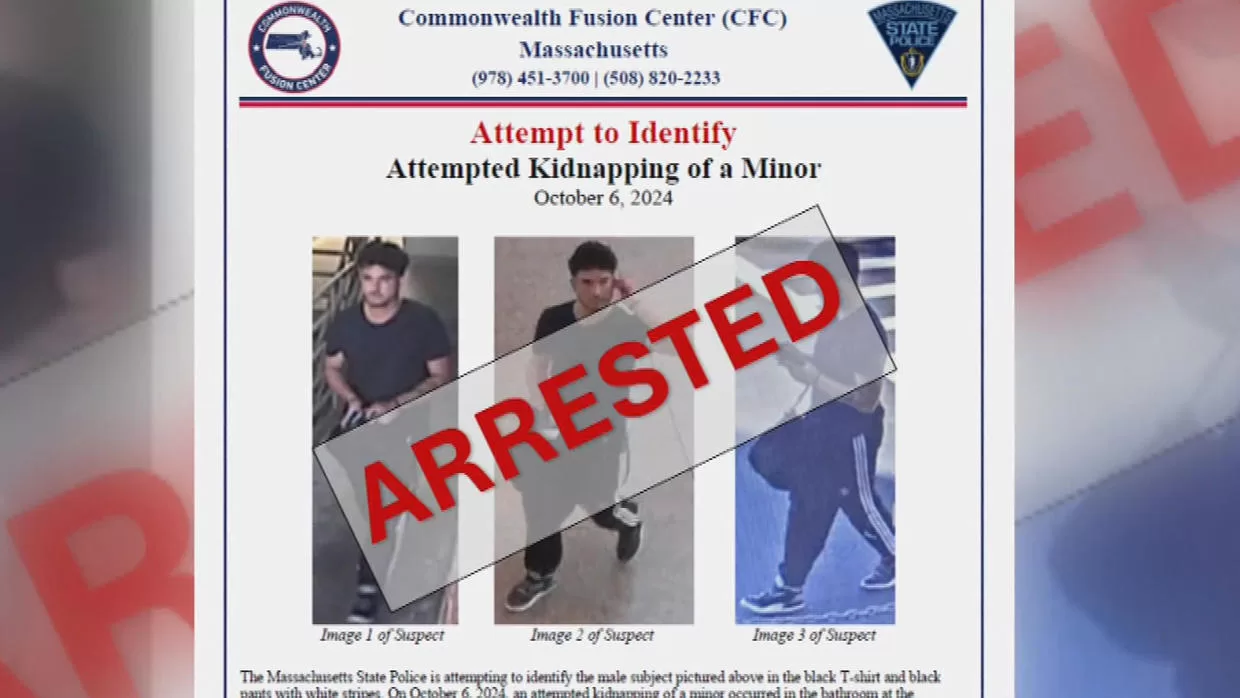 bulletin of man arrested in teen attack